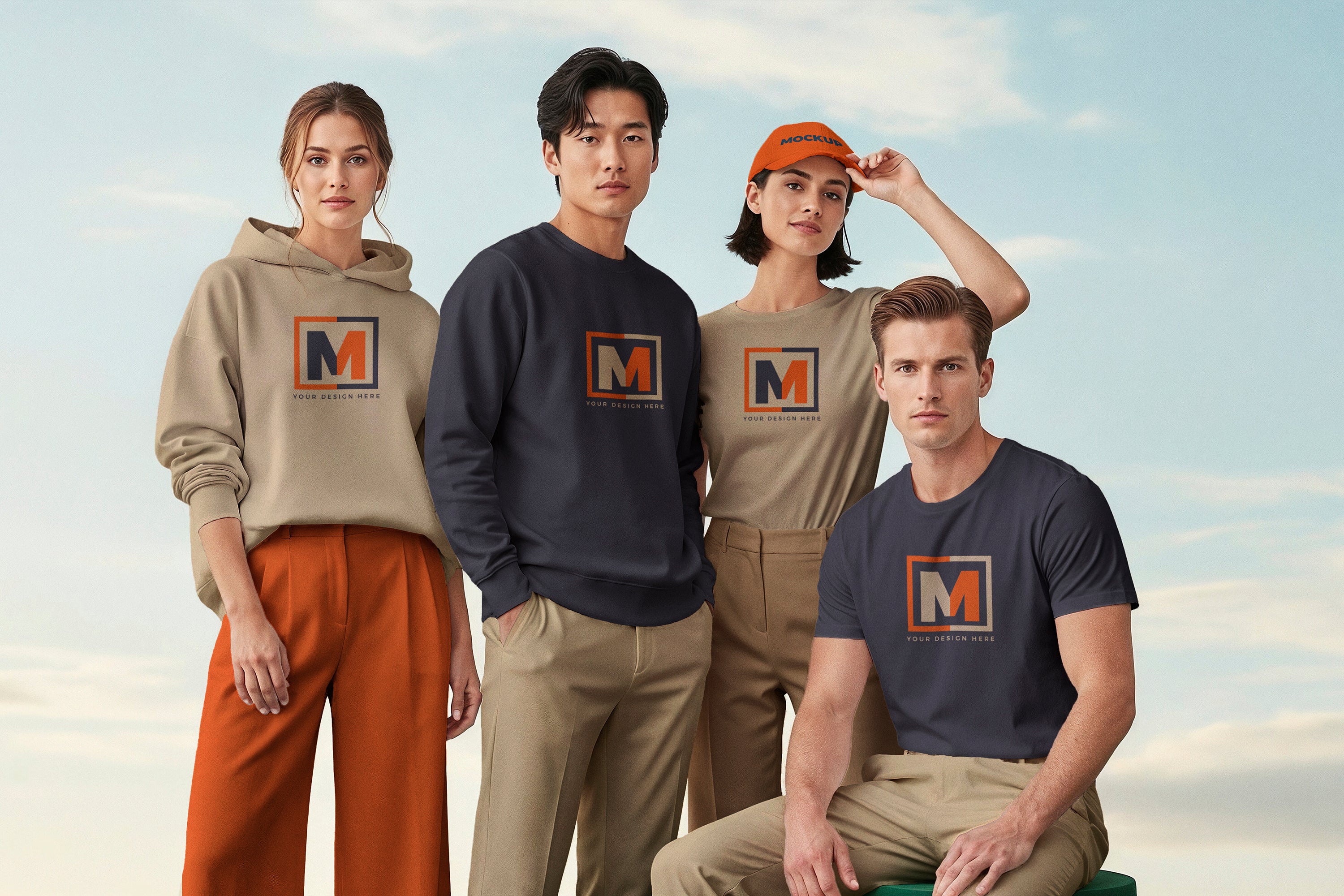 Premium Clothing Collection Mockups