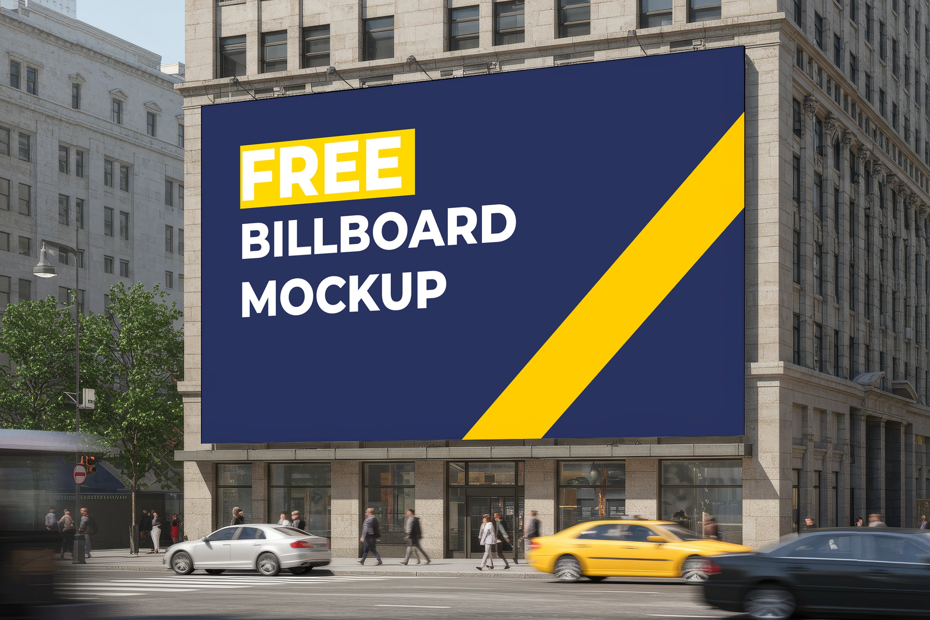 Free Billboard Mockup