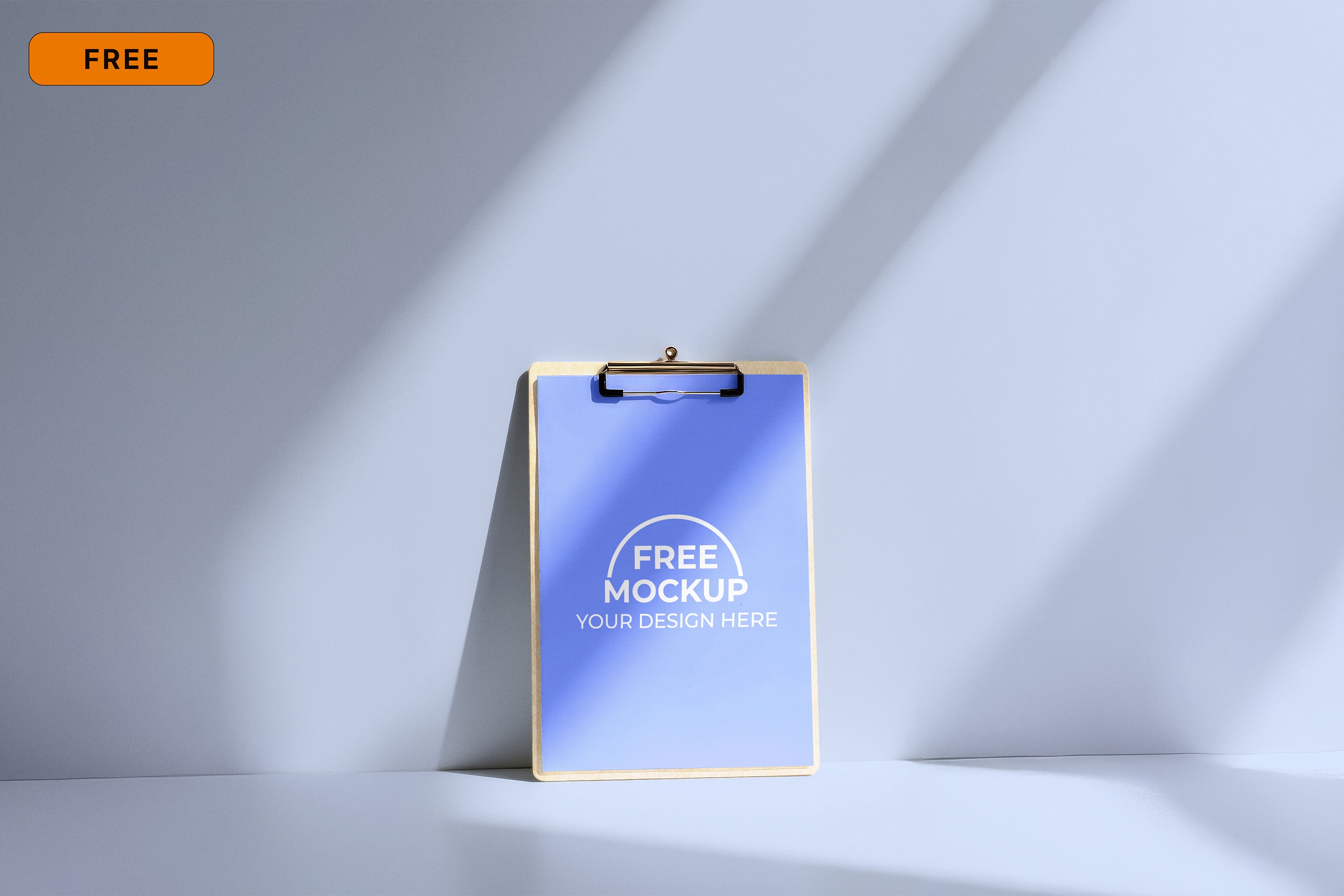 Free Clipboard Mockup