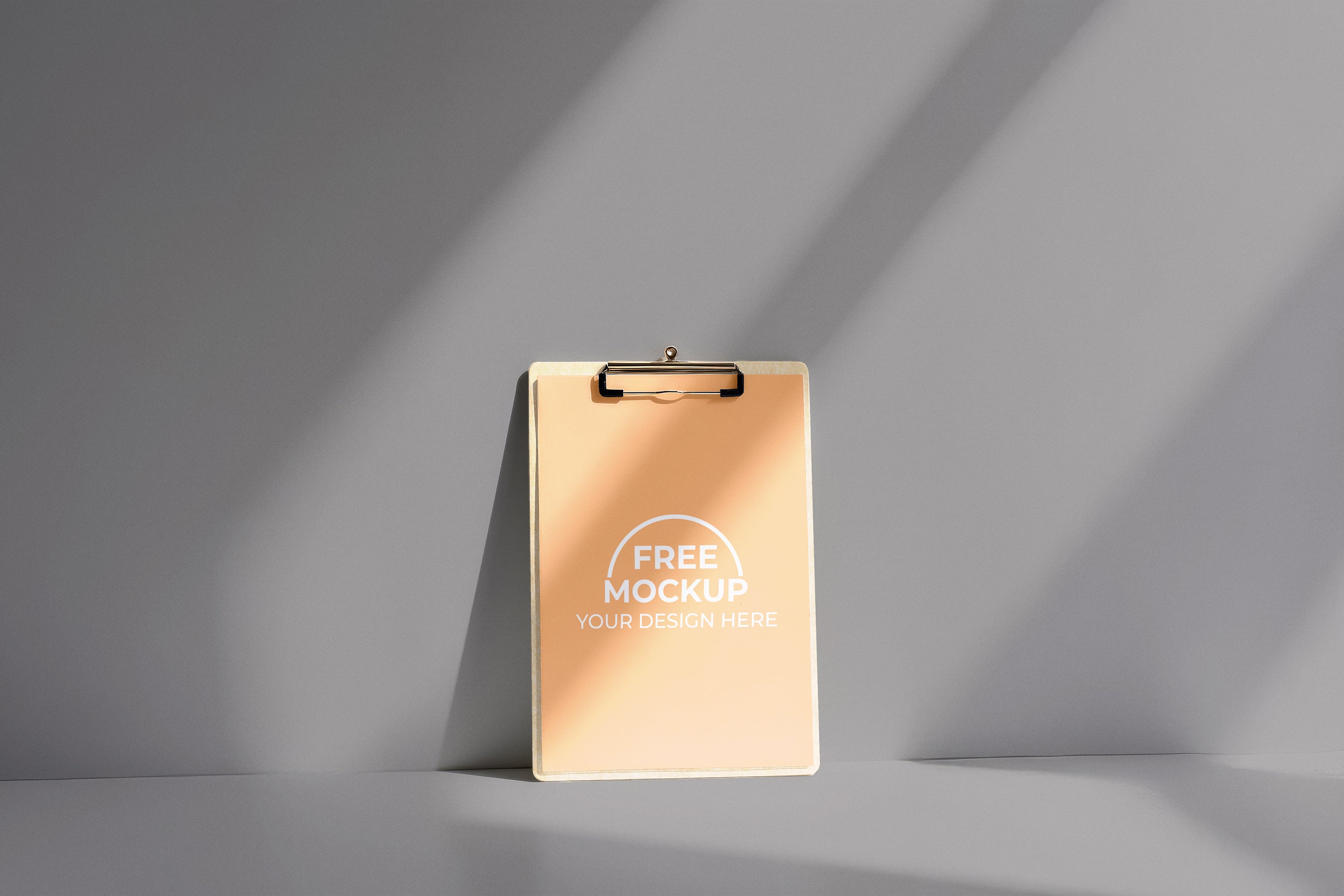 Free Clipboard Mockup