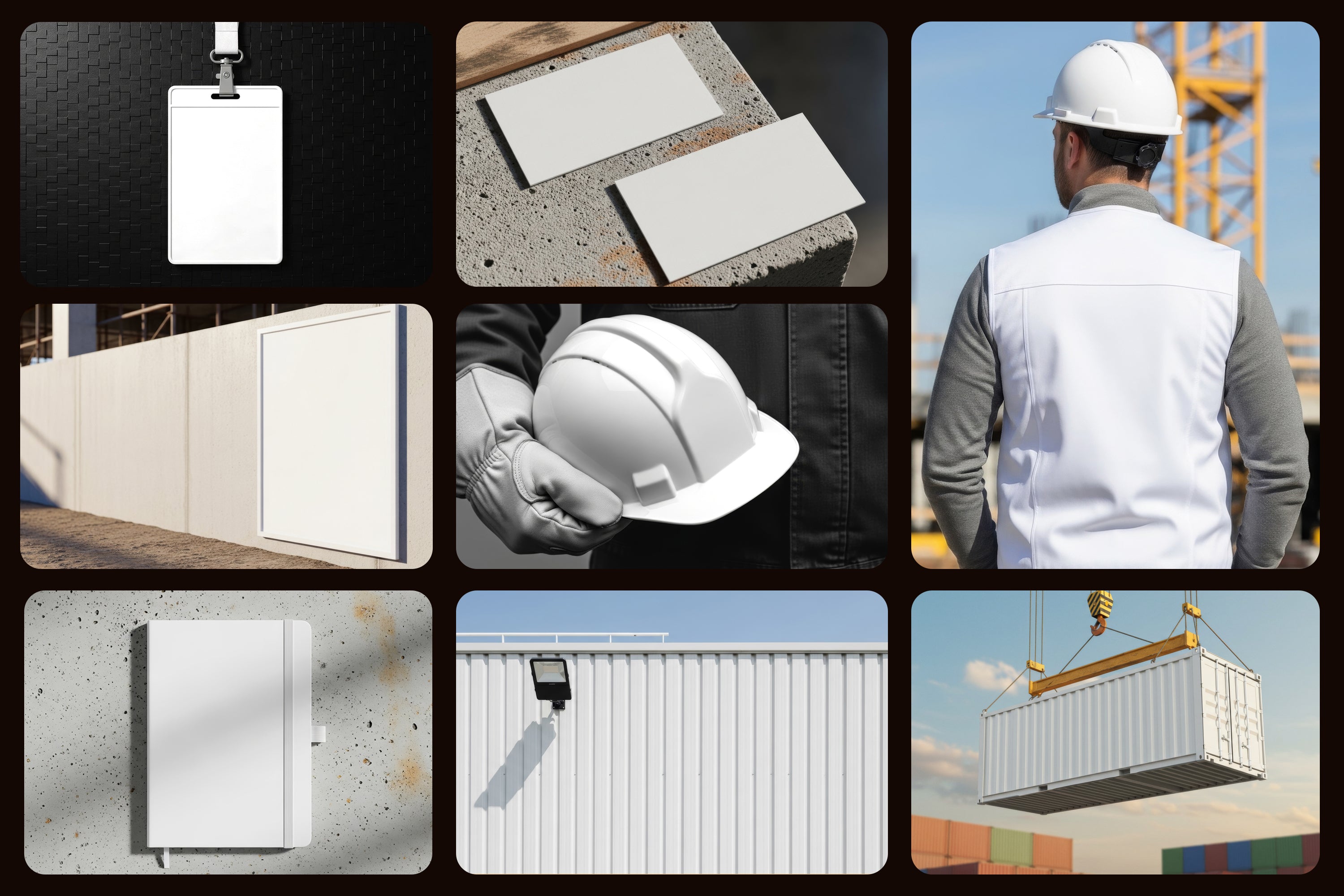 Premium Construction Collection Mockups