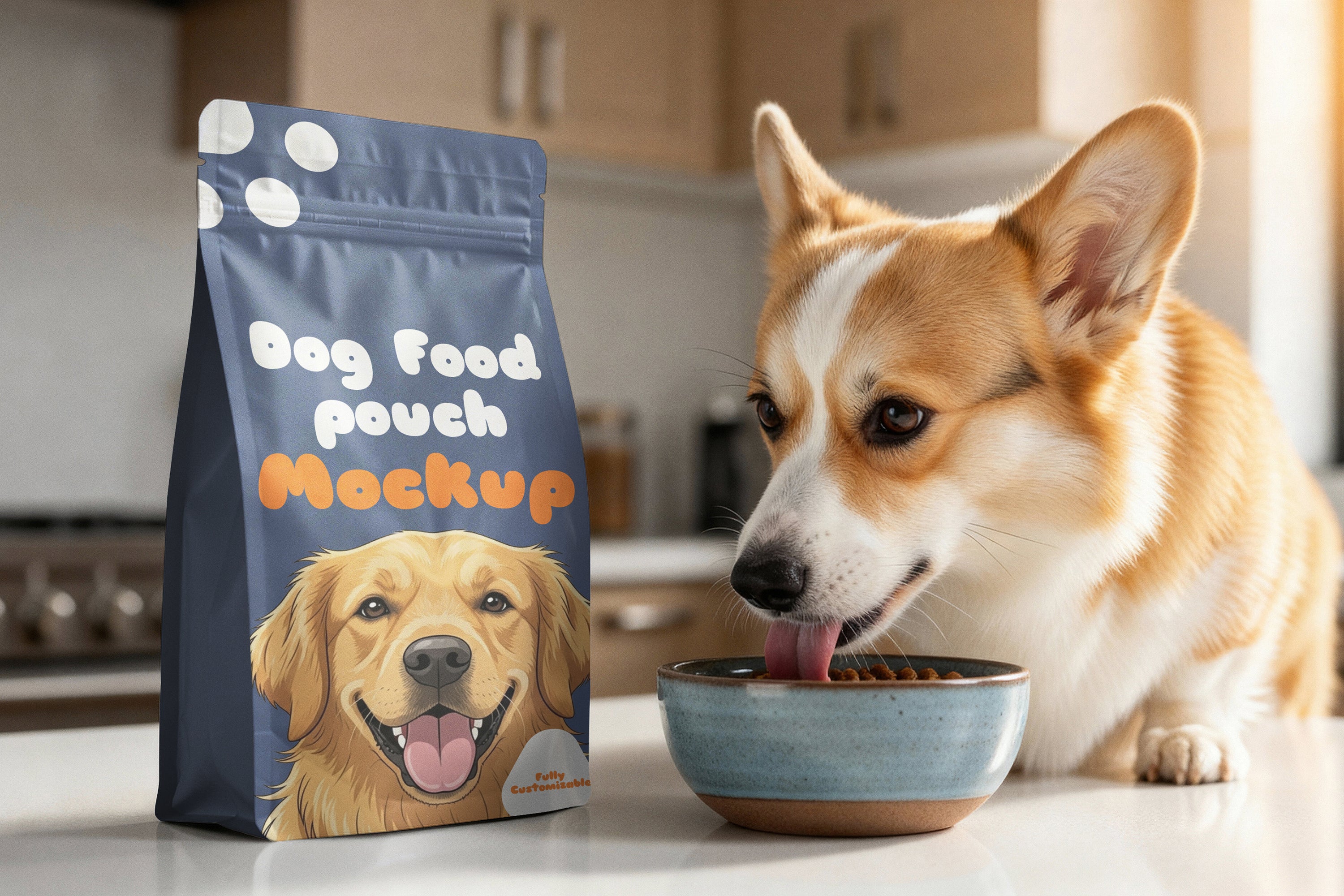 Premium Dog Food Collection Mockups