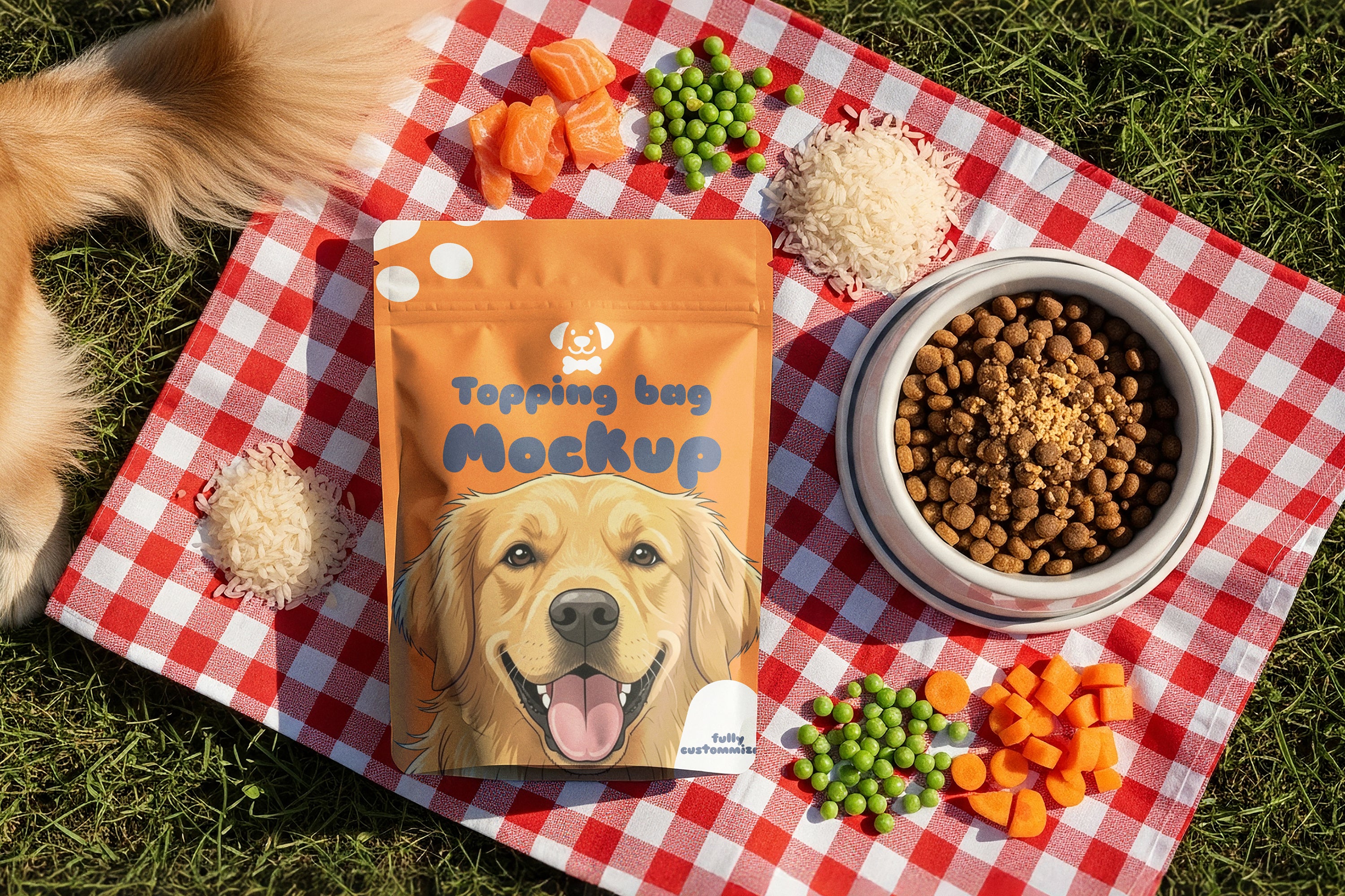 Premium Dog Food Collection Mockups
