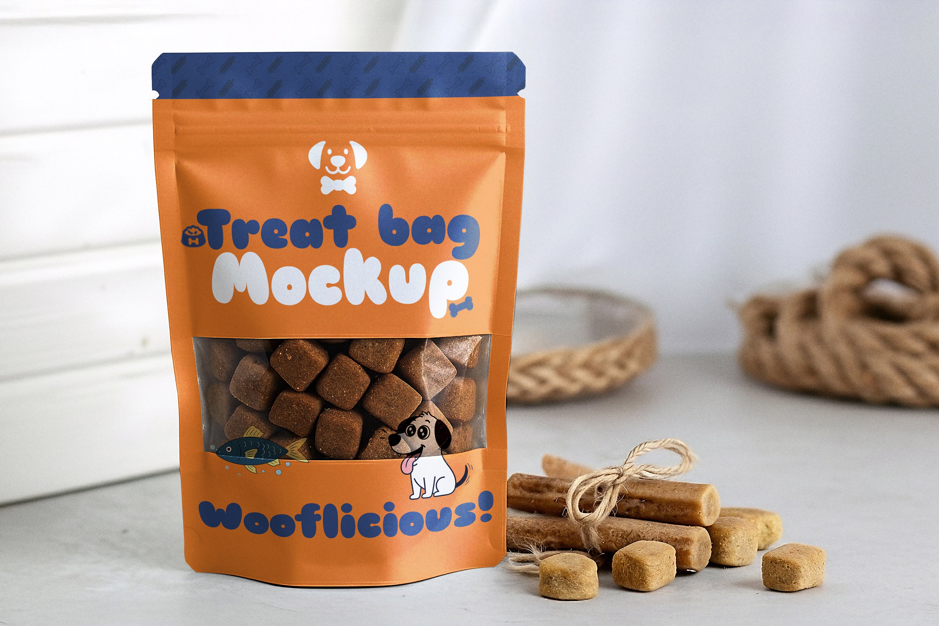 Premium Dog Food Collection Mockups