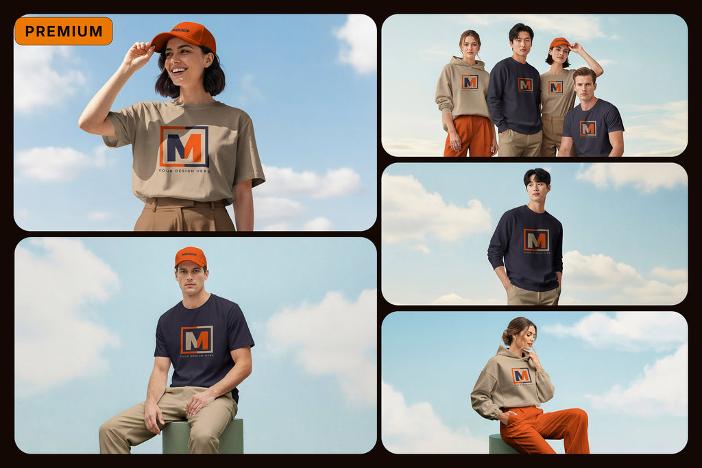 Premium Clothing Collection Mockups