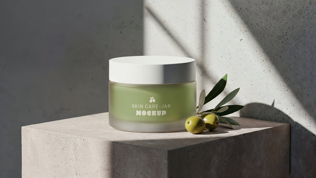 Premium Natural Minimalism Skincare Mockups