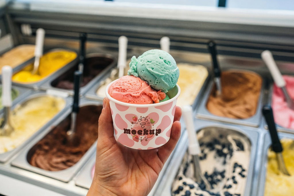 Premium Ice Cream Branding Mockups