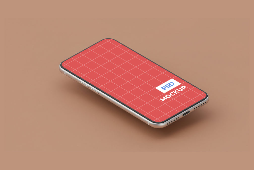 Free Floating Smartphone Mockup