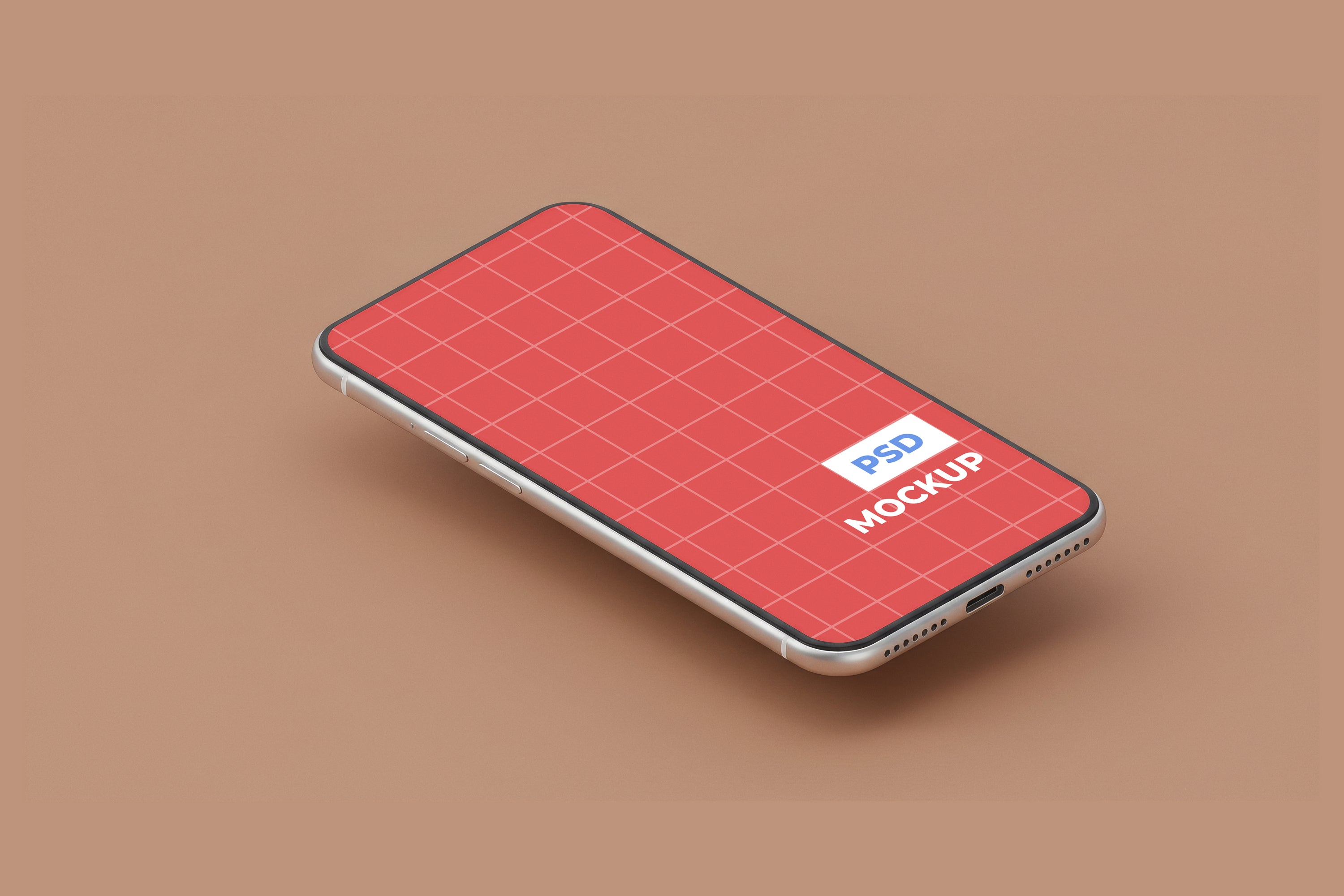 Free Floating Smartphone Mockup
