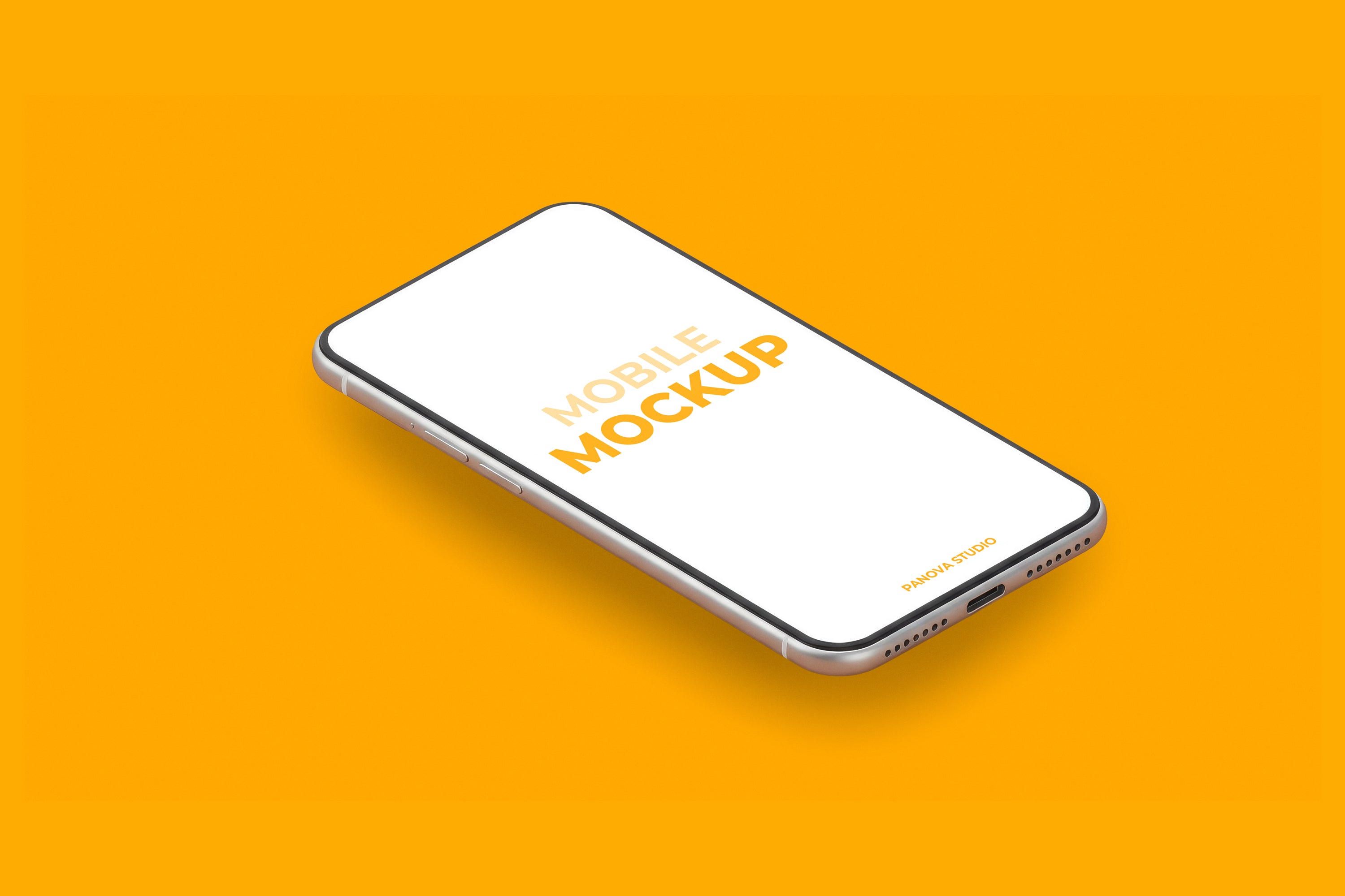 Free Floating Smartphone Mockup