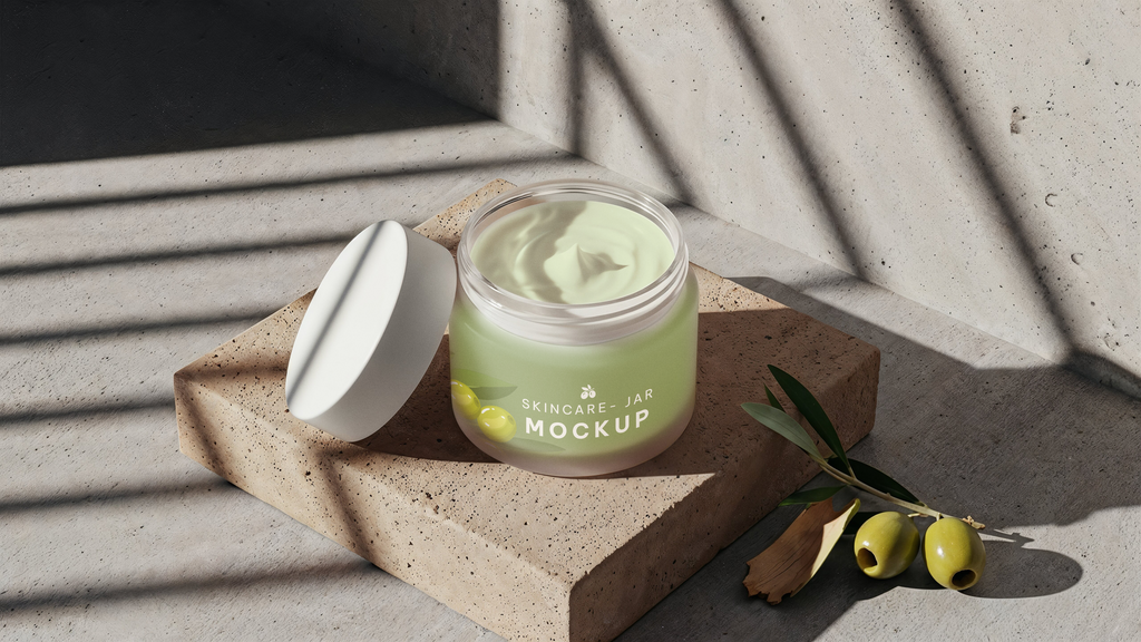 Premium Natural Minimalism Skincare Mockups