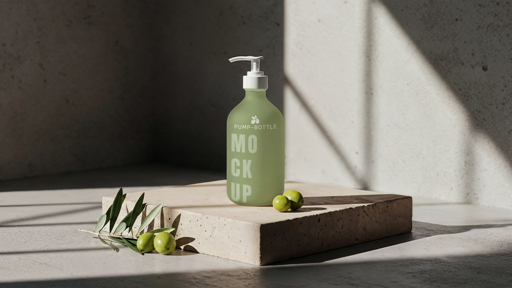 Premium Natural Minimalism Skincare Mockups