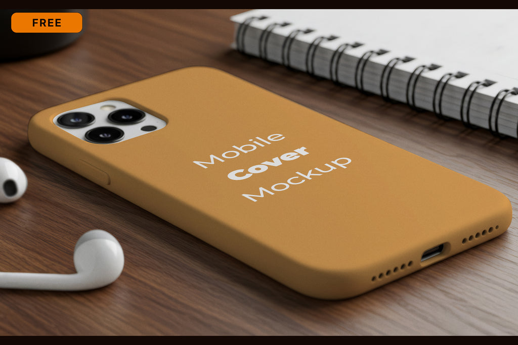 Free Phone Case on Phone Mockup