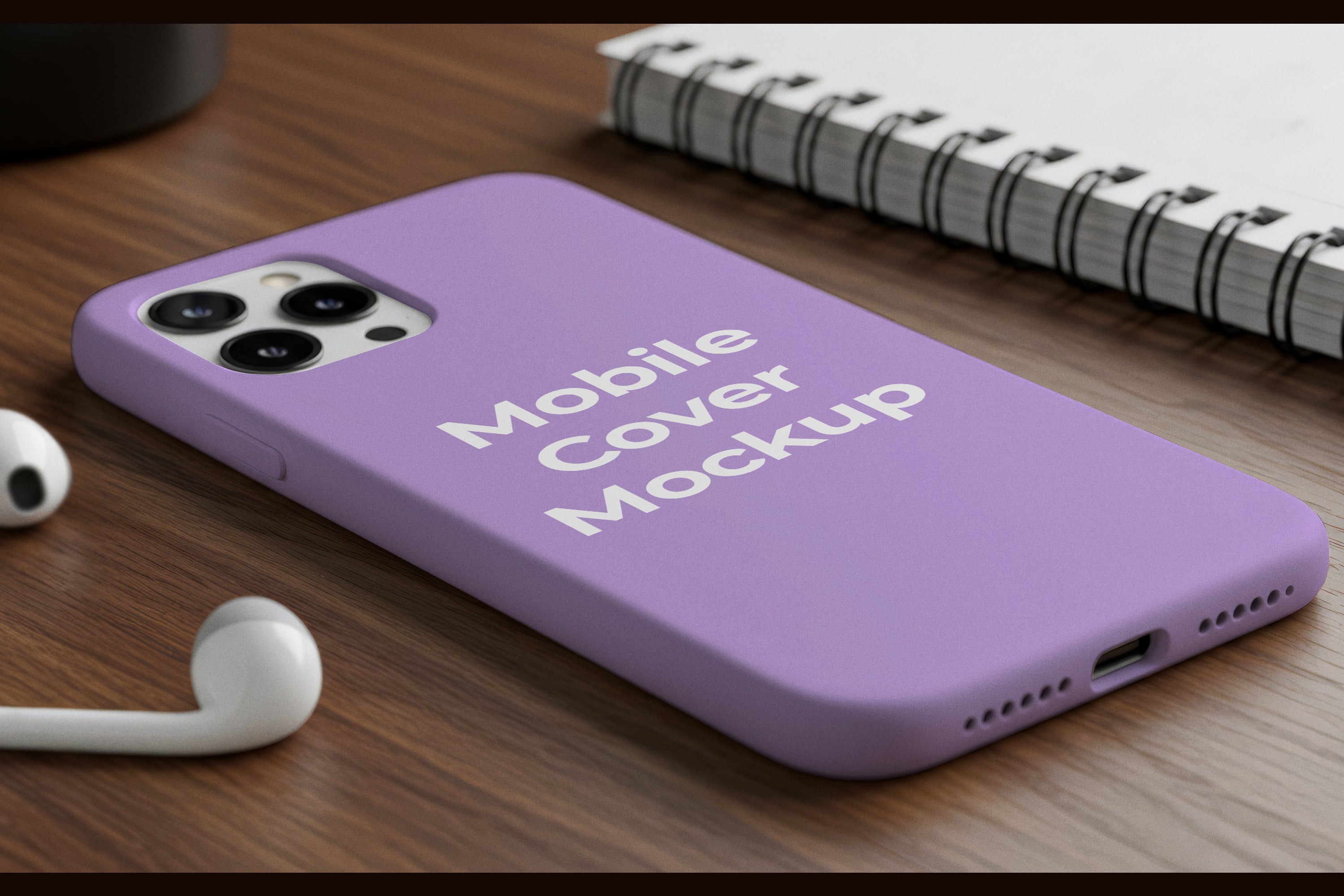 Free Phone Case on Phone Mockup