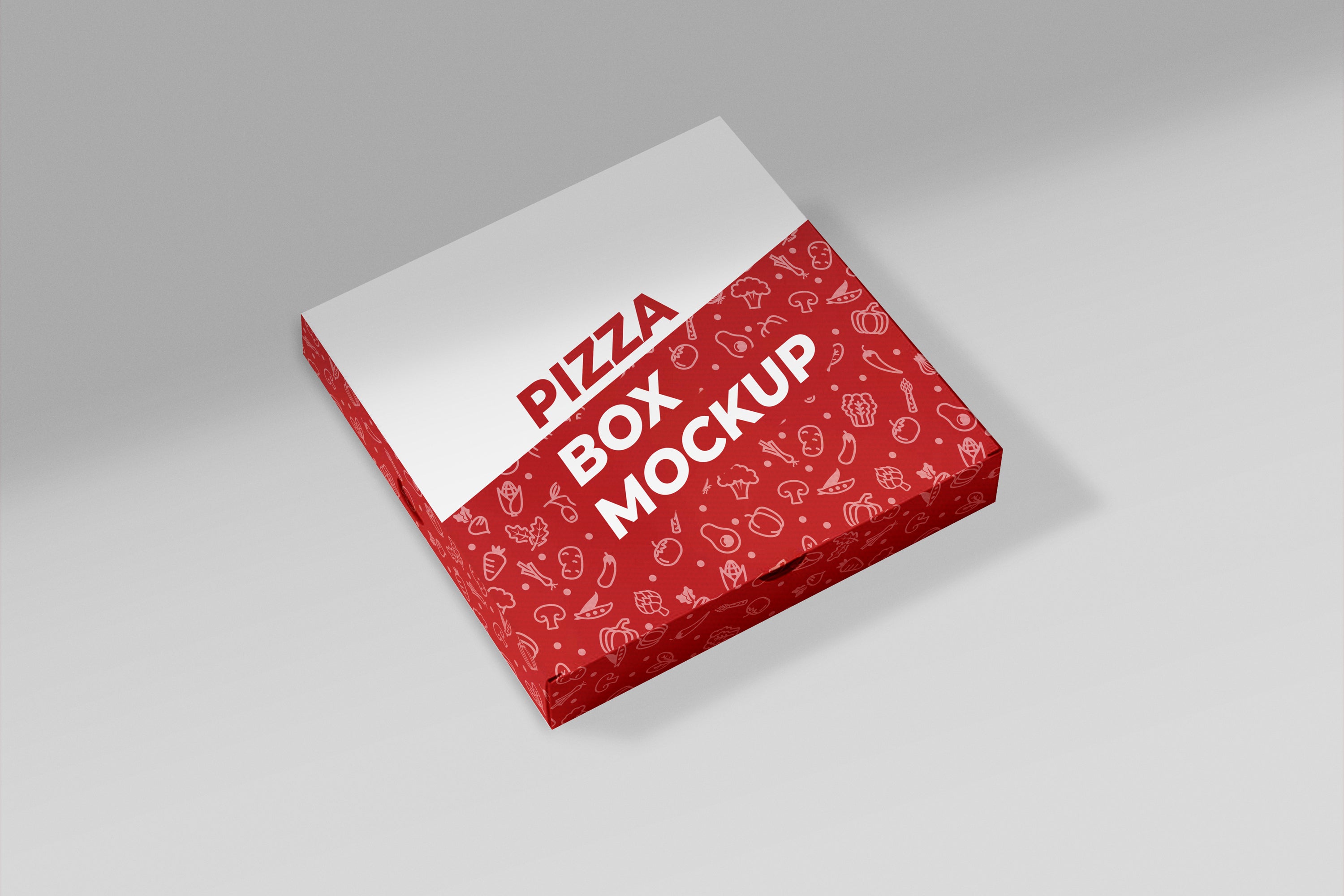 Free Pizza Box Mockup