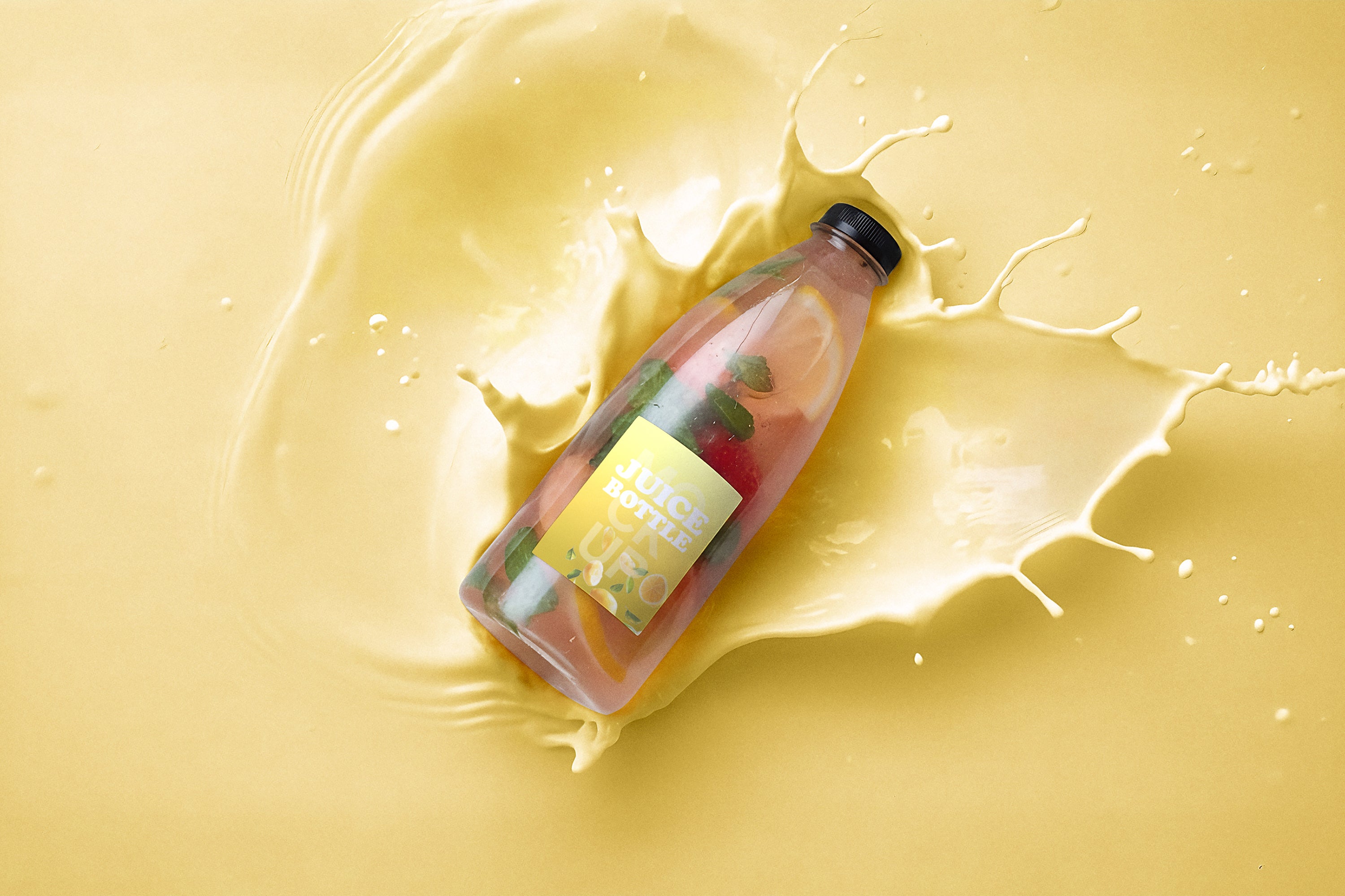 Premium Beverages Bottles Collection Mockups