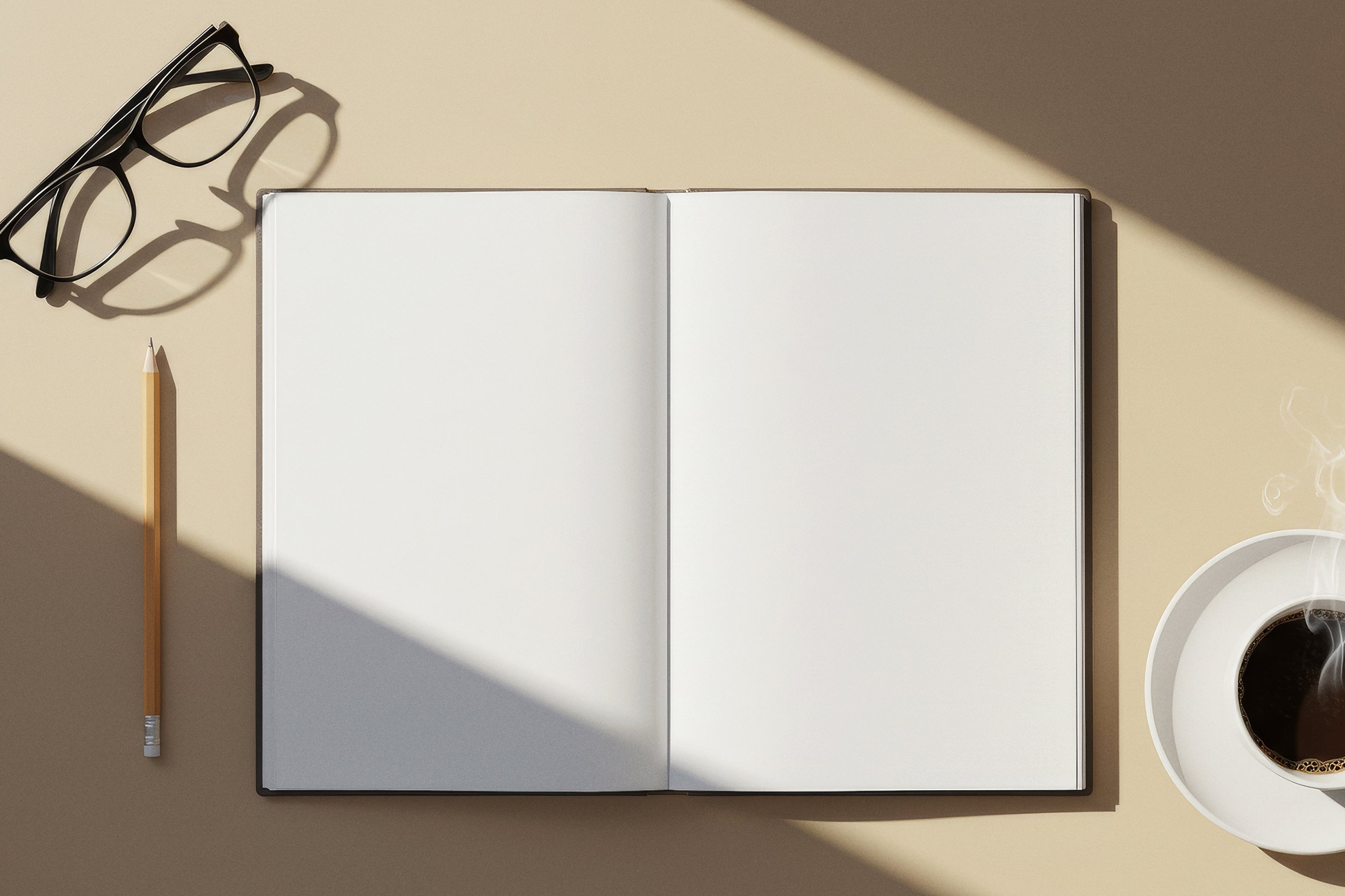 Free Artistic Workspace Flatly Mockup