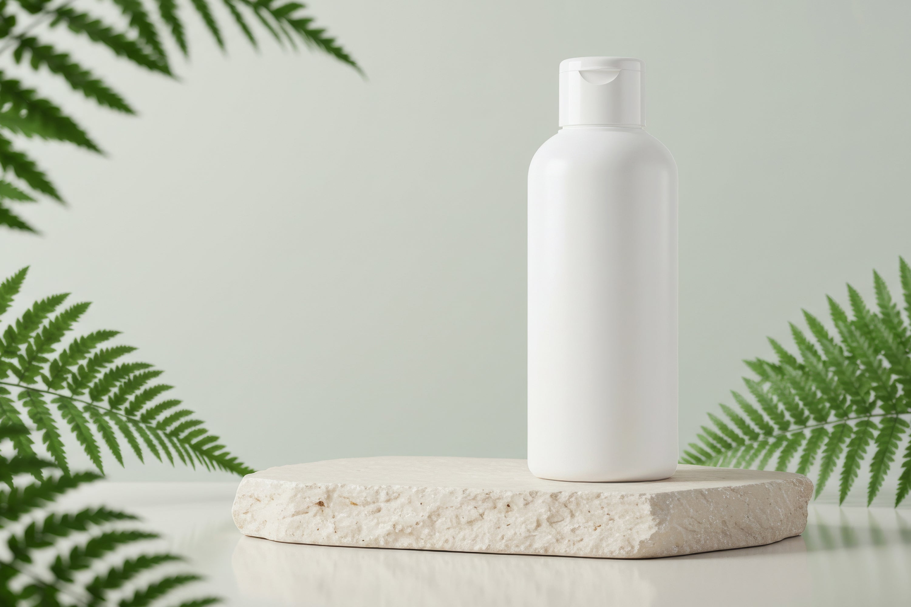 Free Shampoo Bottle Mockup