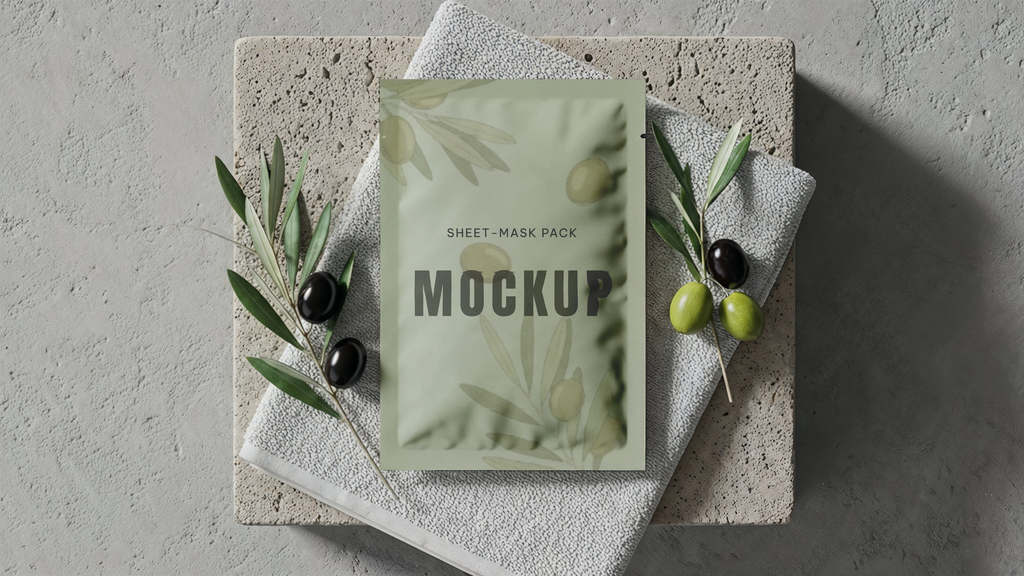 Premium Natural Minimalism Skincare Mockups
