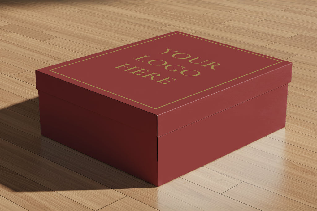 Free Shoe Box Mockup