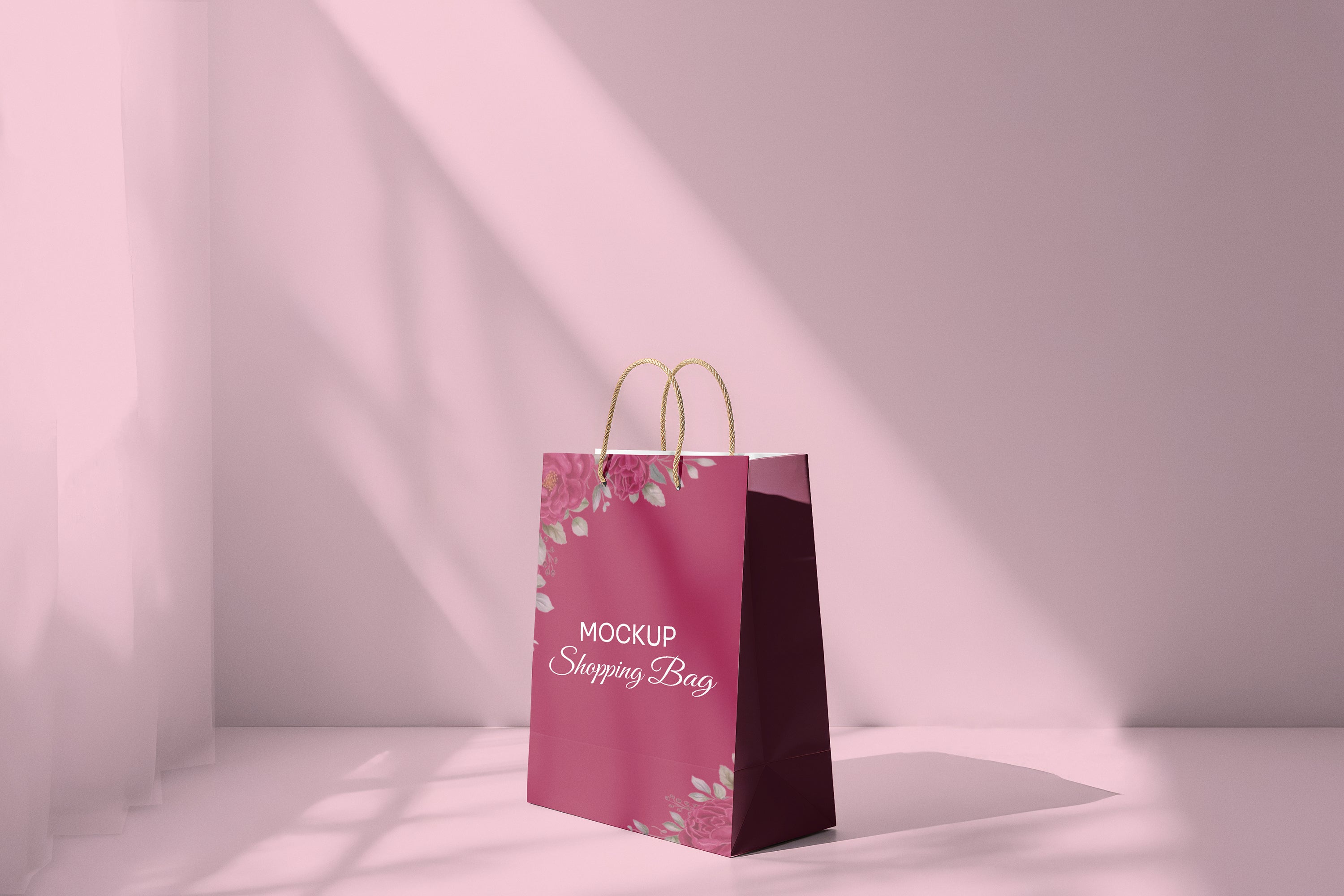Free Shopping Bag Mockup