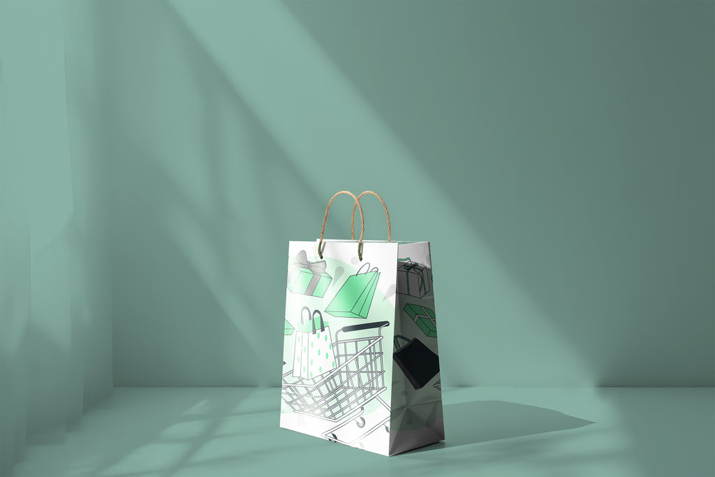 Free Shopping Bag Mockup