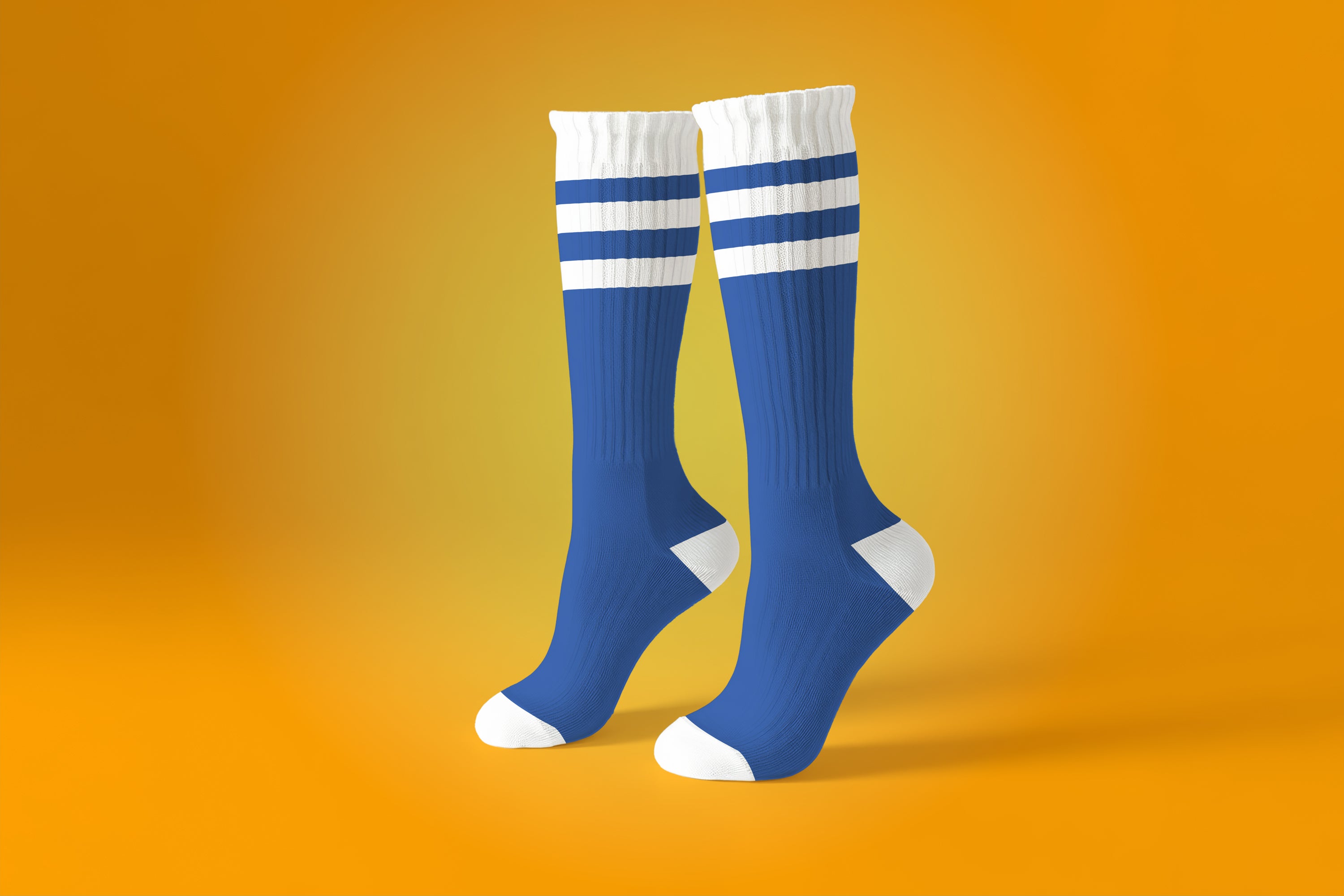 Free Socks Mockup