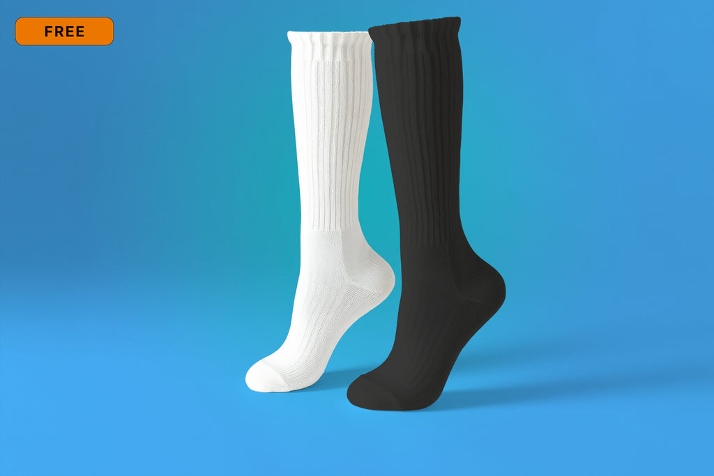 Free Socks Mockup