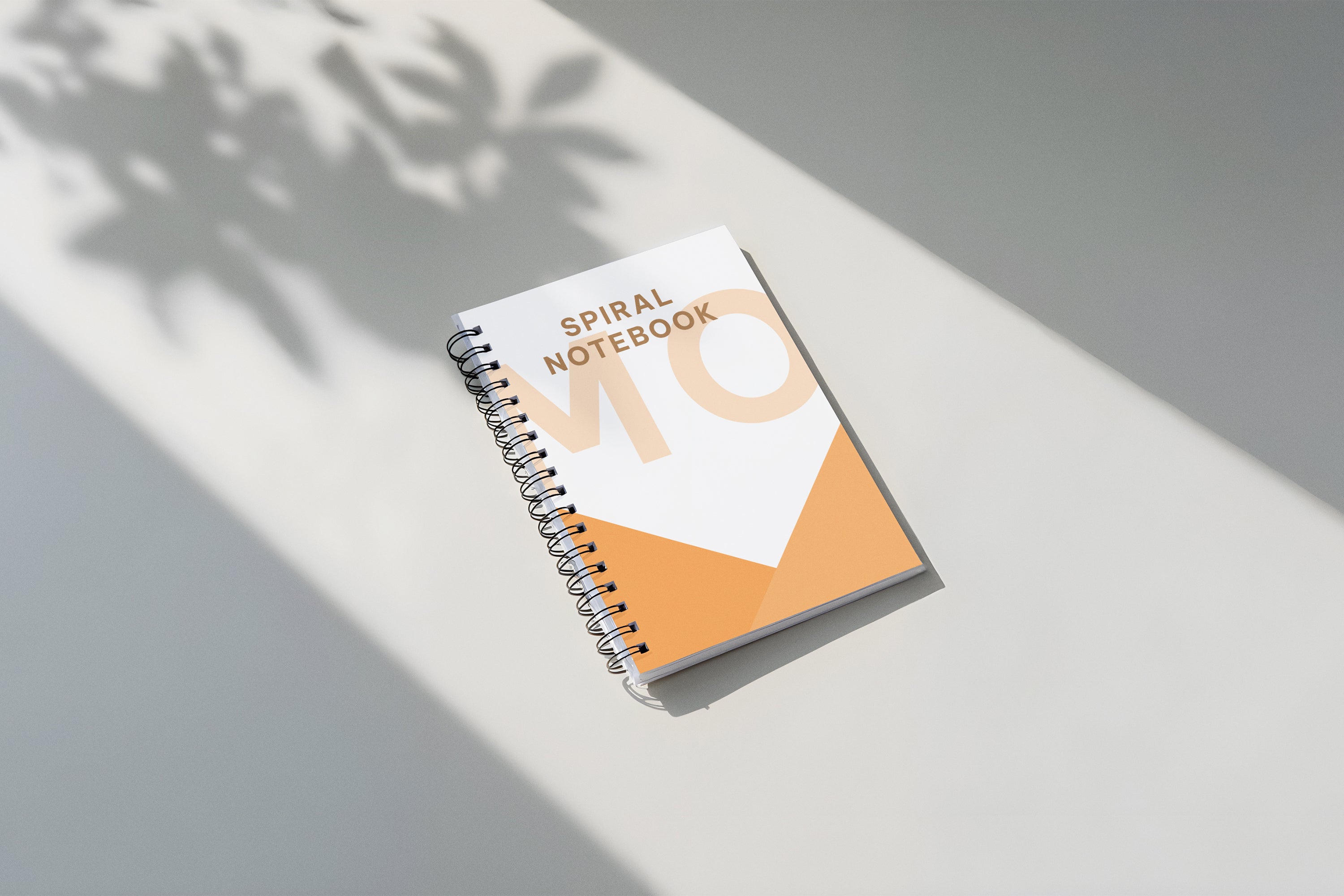 Free Spiral Notebook Mockup