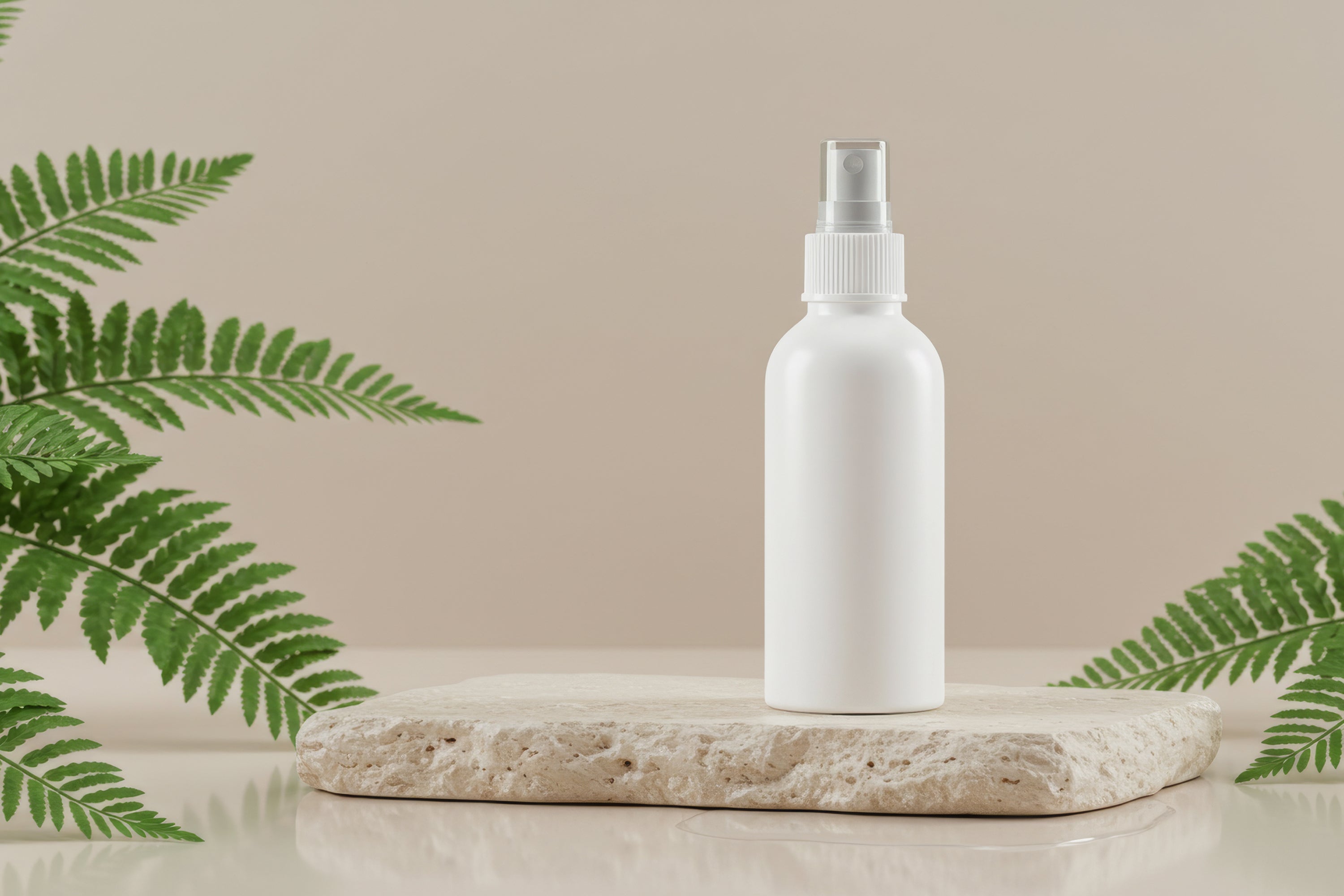 Free Facial Toner Spray Bottle Mockup