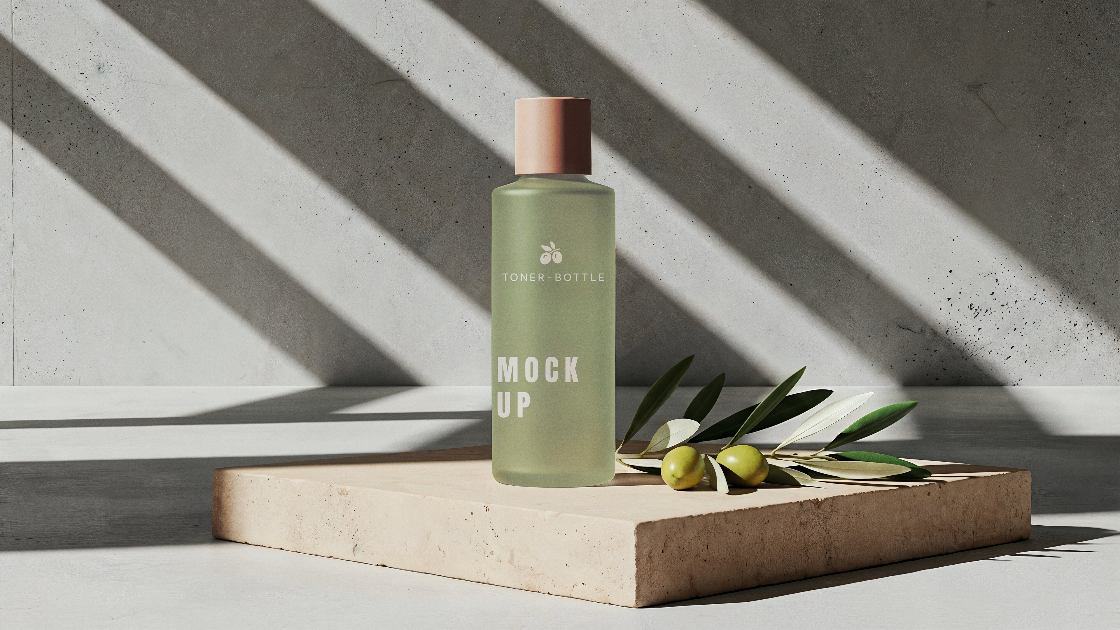 Premium Natural Minimalism Skincare Mockups