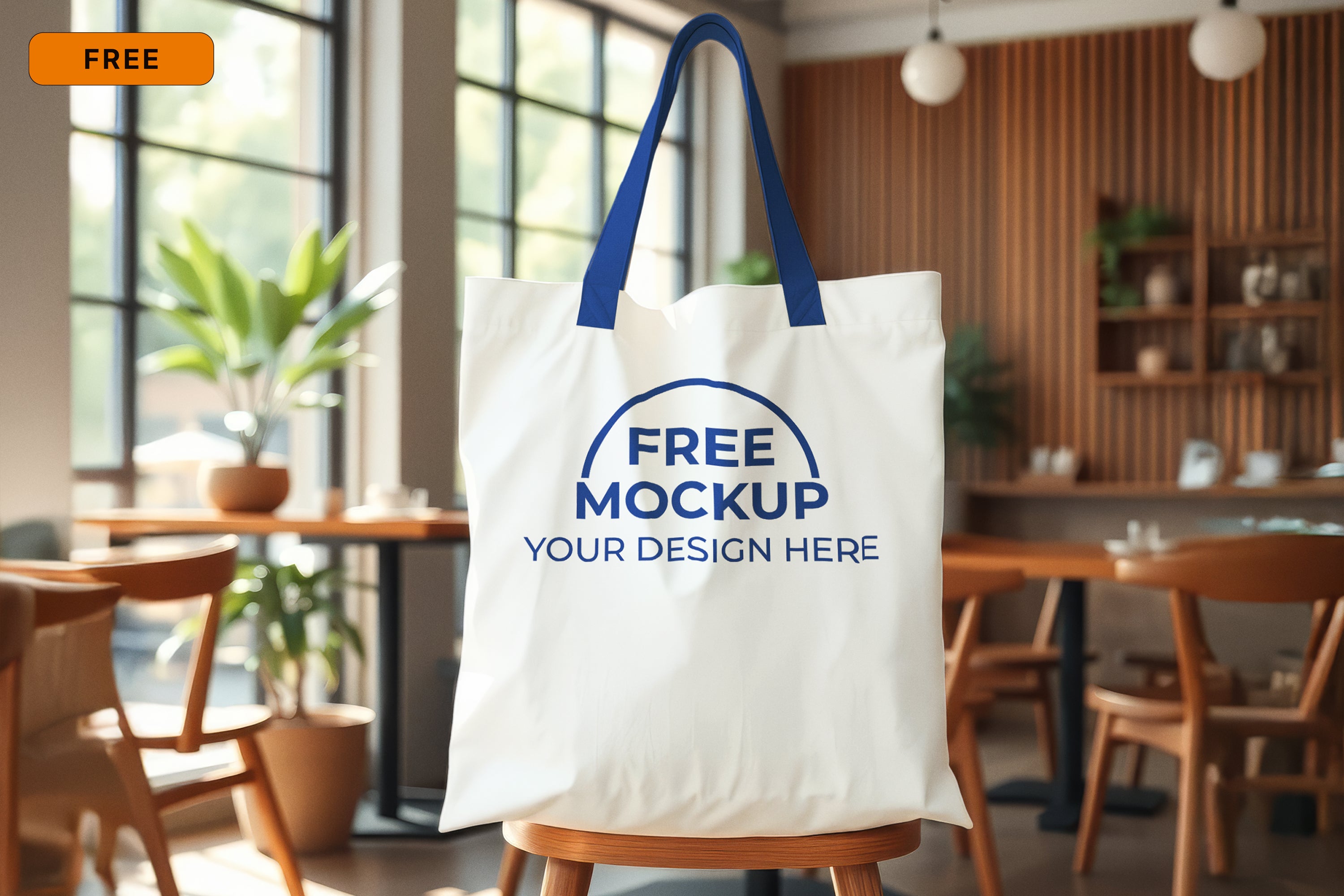 Free Tote Bag Mockup
