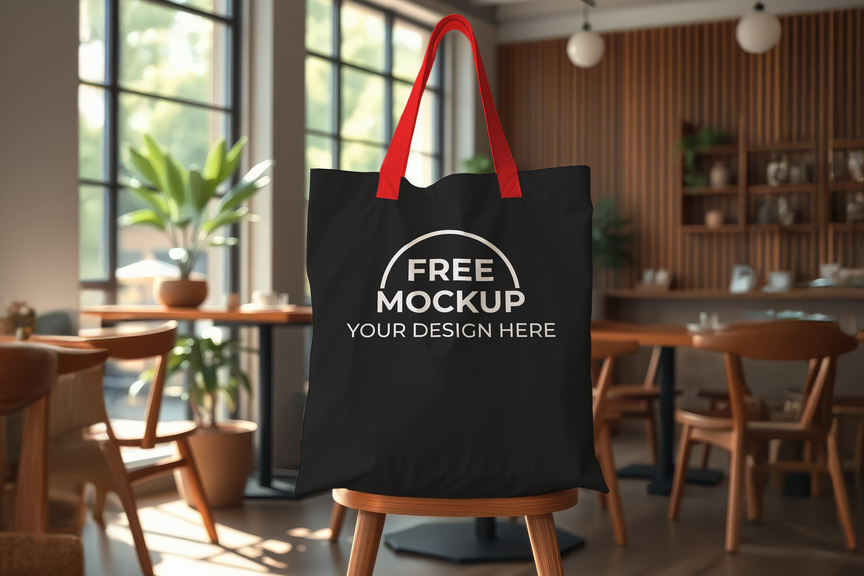 Free Tote Bag Mockup