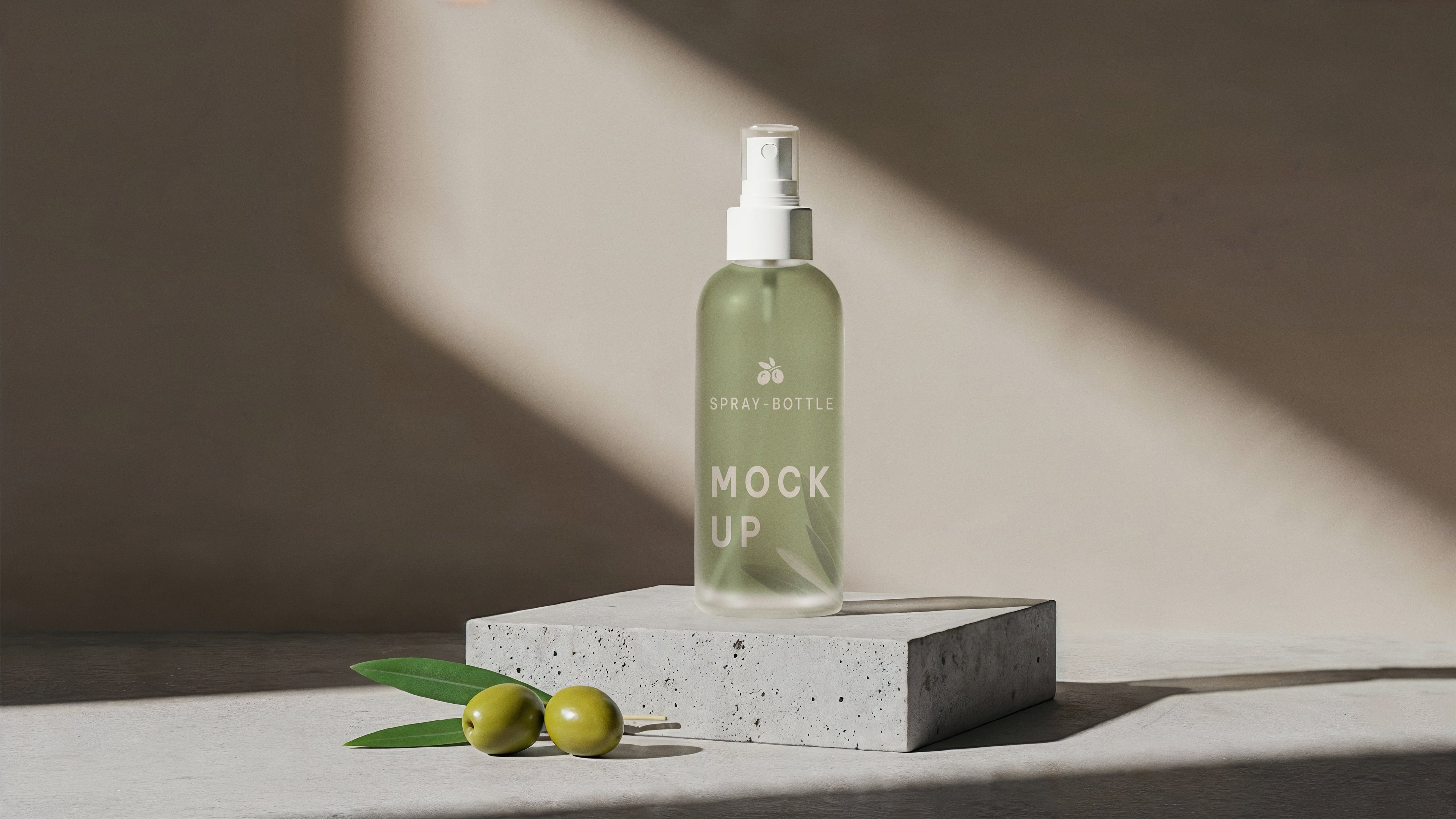 Premium Natural Minimalism Skincare Mockups