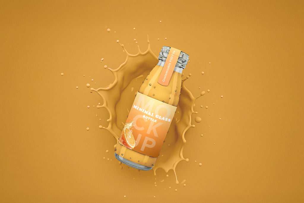 Premium Beverages Bottles Collection Mockups