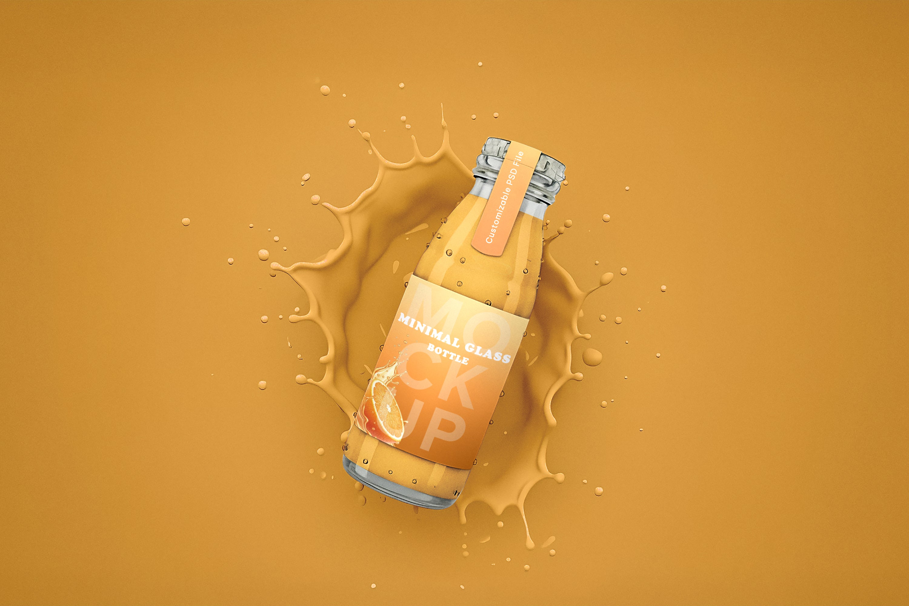 Premium Beverages Bottles Collection Mockups