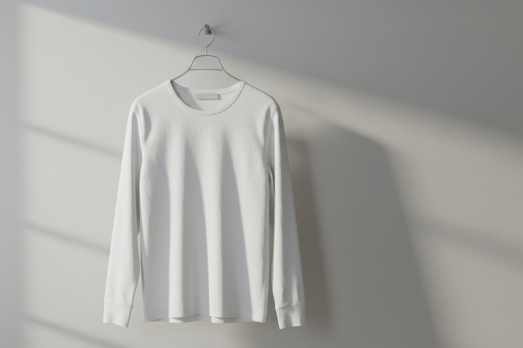 Free Long Sleeve T-shirt Mockup