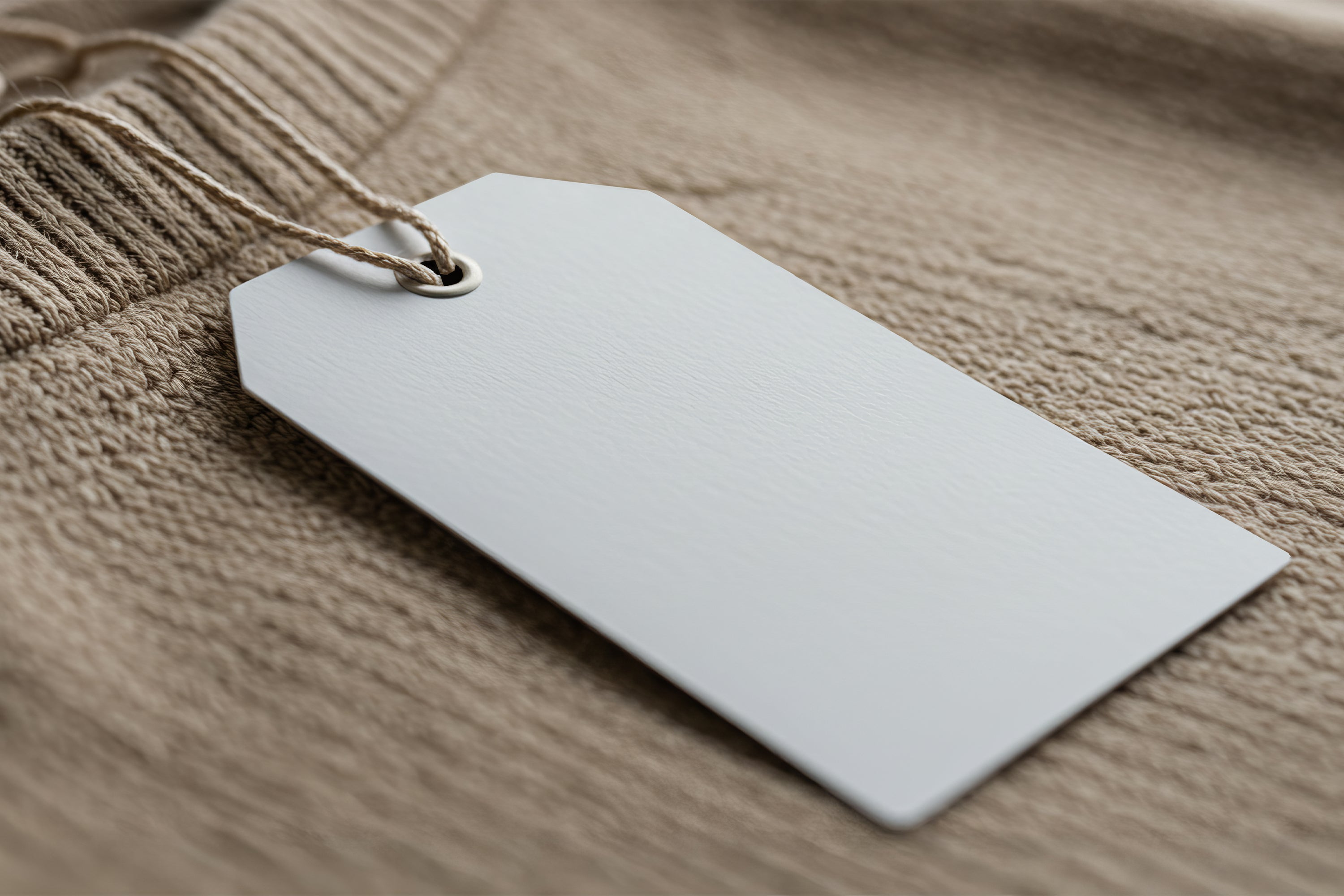 Free Hang Tag Mockup
