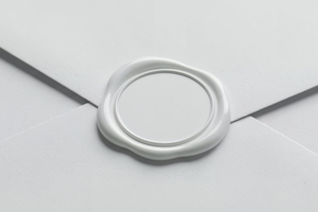 Free Wax Seal Logo Mockup