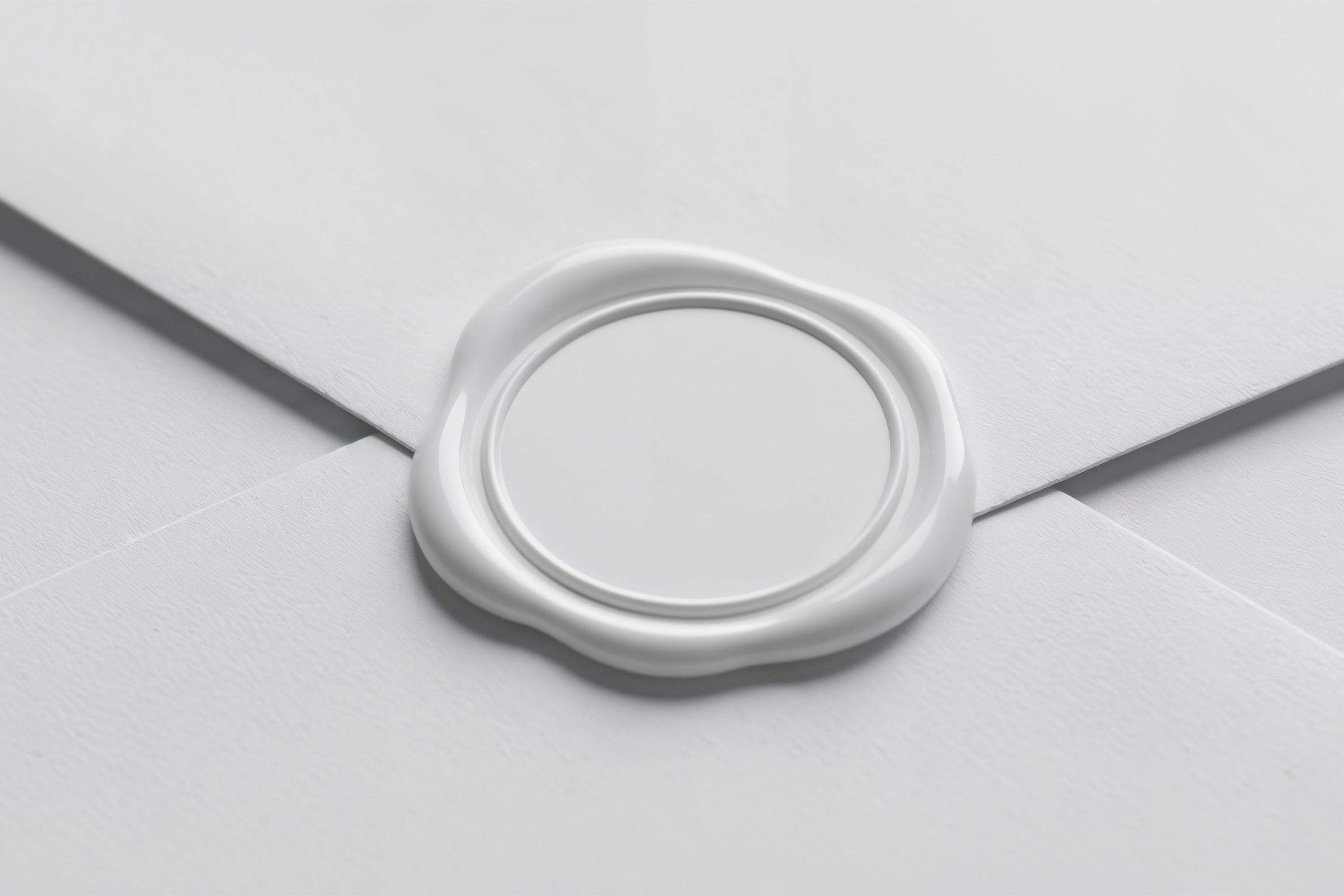 Free Wax Seal Logo Mockup