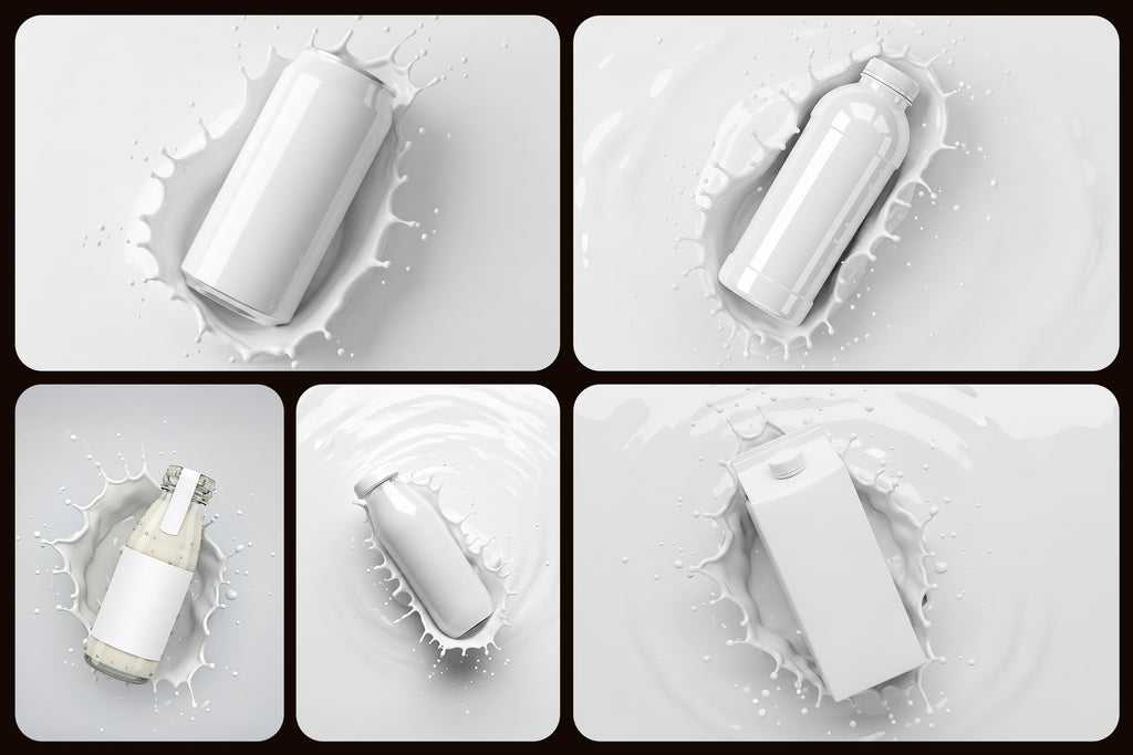 Premium Beverages Bottles Collection Mockups