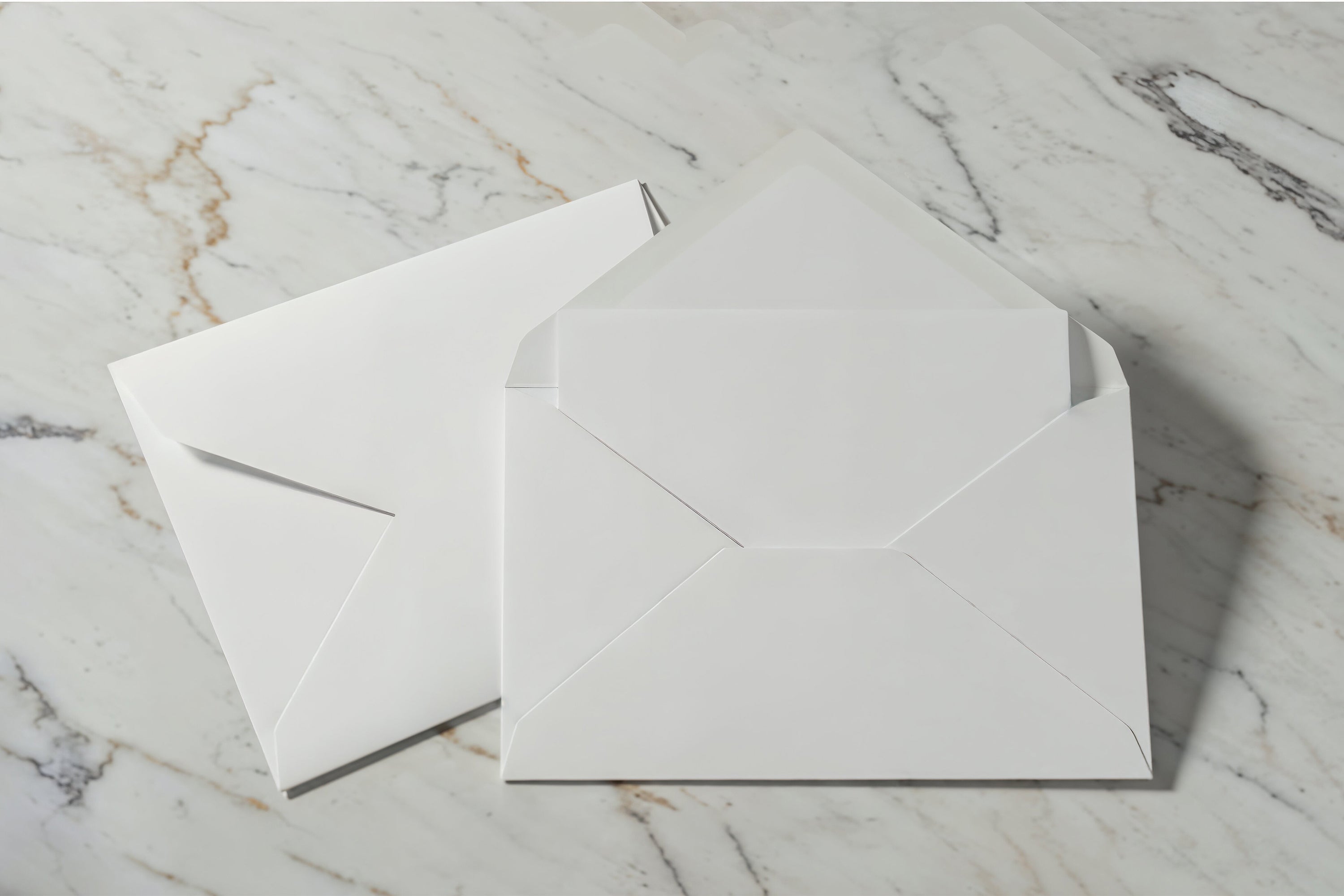 Free Branded Envelope with Letter Mockup