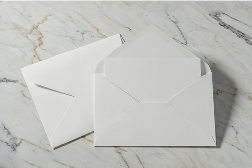Free Branded Envelope with Letter Mockup