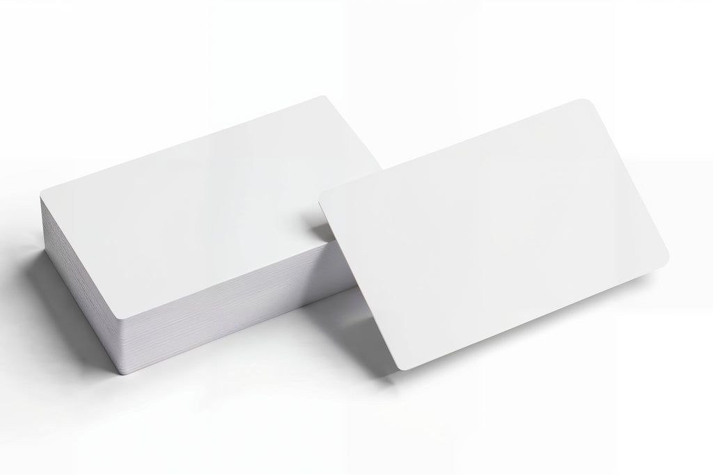 Free Stack of Business Card Mockup