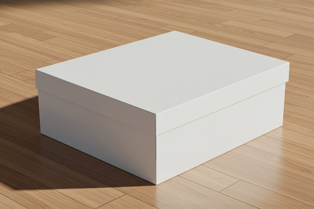 Free Shoe Box Mockup
