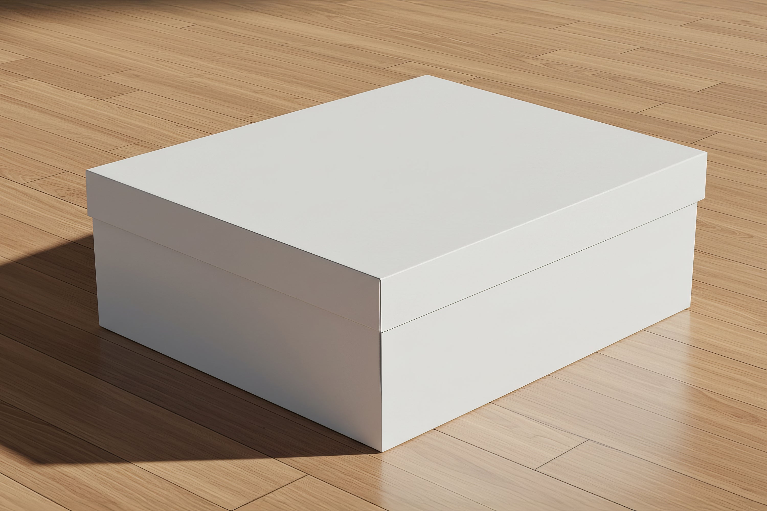 Free Shoe Box Mockup
