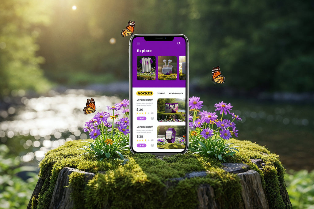 Premium Nature Harmony Collection Mockups