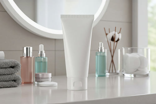 Free Cosmetic Tube Mockup