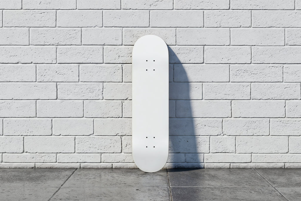 Free Skateboard Deck Mockup